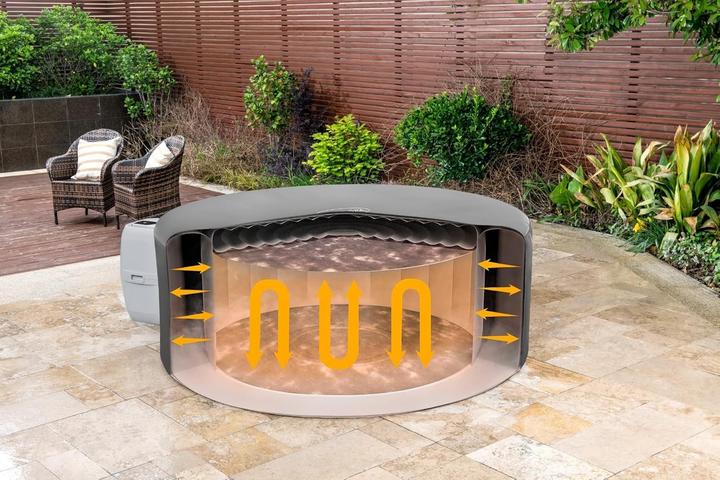 Actual product image Bestway Lay-Z-Spa Thermal Cover Round 216x80cm