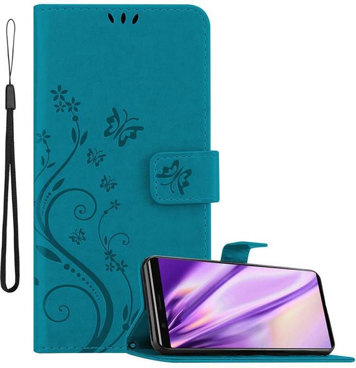 Produktbild Cadorabo Flower Book Cover (Sony Xperia 5)