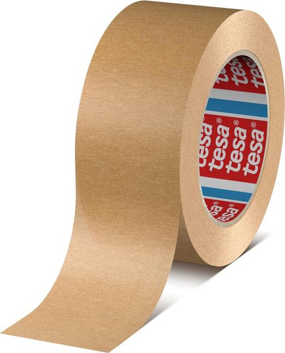 Actual product image tesa Packaging tape Papier pack® 4713 chamois Length 50 m Width 75 mm (75 mm)