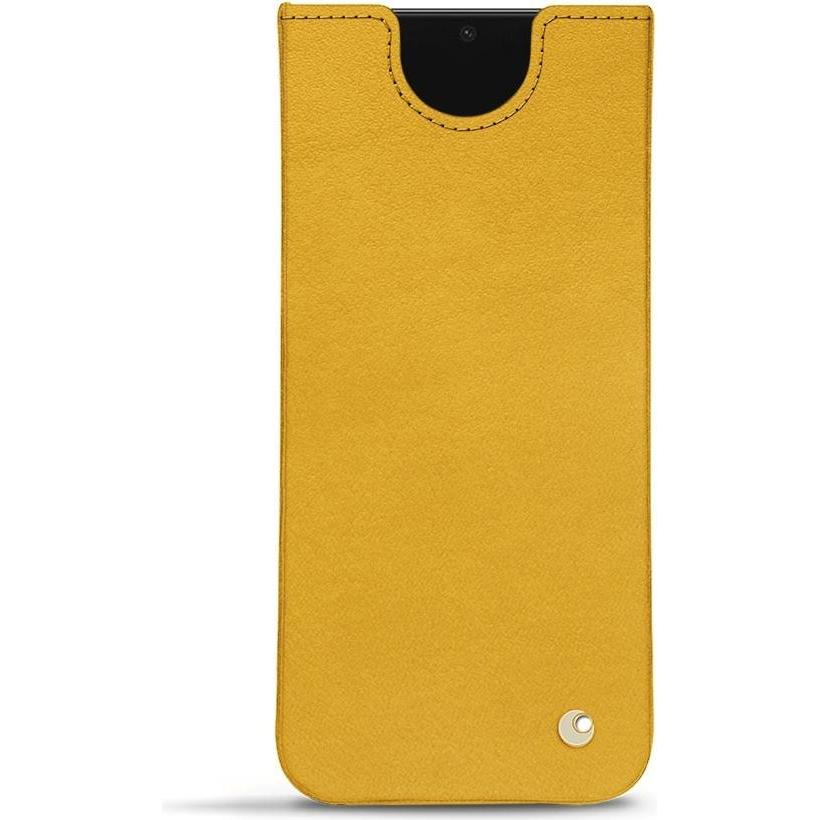 Noreve Lederschutzhülle (Samsung Galaxy S23), Smartphone Hülle, Orange
