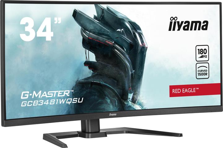 Actual product image iiyama 34" CURVED QHD 180Hz / HAS (3440 x 1440 pixels, 34")