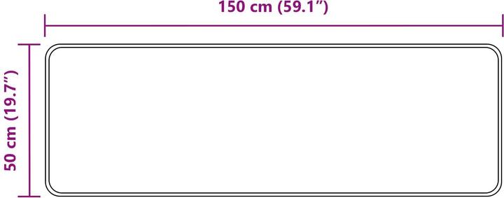 Produktbild vidaXL Läufer Teppich