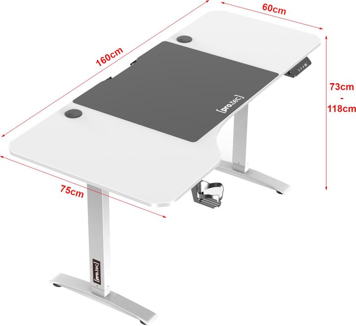 Produktbild En.Casa Oxnard (160 x 75 x 118 cm)