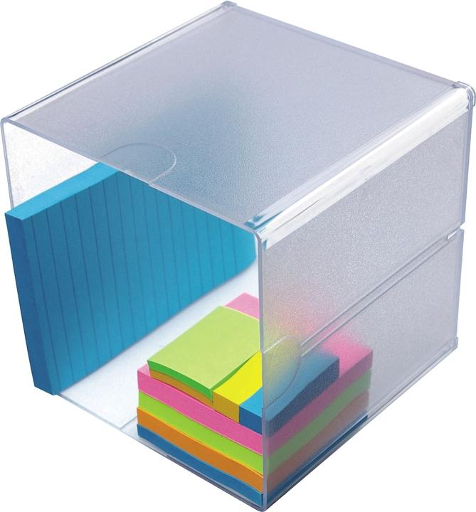 Produktbild Deflecto Organisationsbox Classic CUBE Masse: 15,2 x 15,2 x 15,2 cm (B x H x T) Werkstoff: Kunststoff