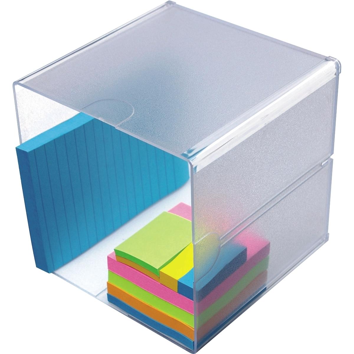 Thumbnail - Deflecto, Dokumentenablage, Organisationsbox Classic CUBE Masse: 15,2 x 15,2 x 15,2 cm (B x H x T) Werkstoff: Kunststoff