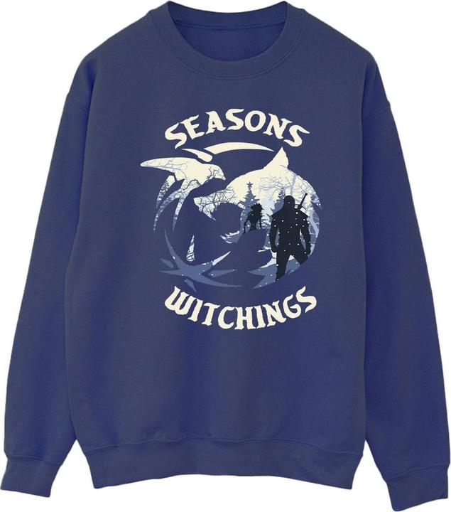 Immagine prodotto Netflix The Witcher Christmas Wolf Felpa Uomo (4XL)