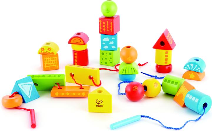 Produktbild Hape Fädelklötze