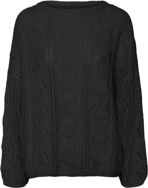 Immagine prodotto Vero Moda Scollo rotondo Maglia con taglio a braccio voluminoso Maglia a maglia (S)