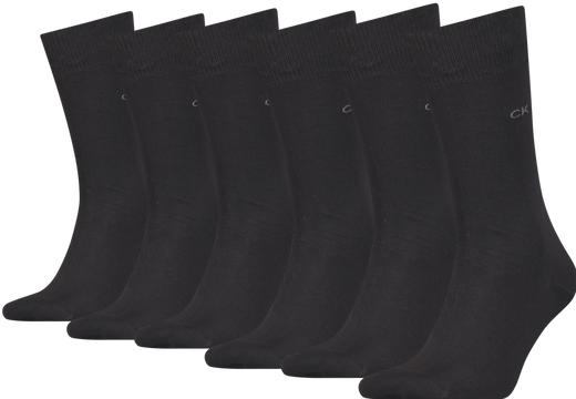 Immagine prodotto Calvin Klein Sock Casual Flat Knit Cotton Carter 6p (confezione da 6, 39 - 42)
