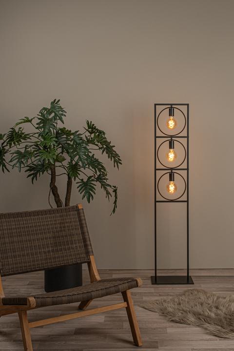 Image du produit Lucide SUUS - Lampadaire - 3xE27 - Noir 00727/03/30 (E27)