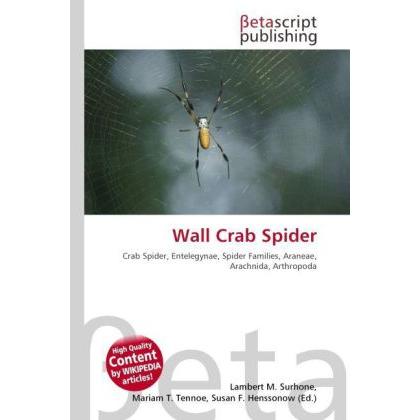 Wall Crab Spider, Fachbücher