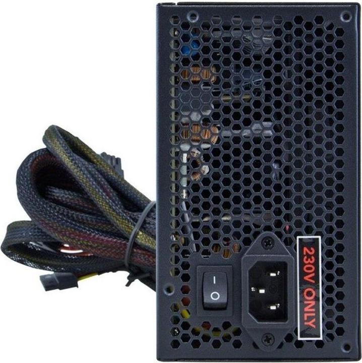 Actual product image Nox NXS650 Power Supply 650 W 20+4 pin ATX Black (650 W)