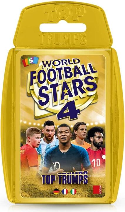 Unique Top Trumps Weltfussball Stars 4 (Italienisch, Französisch, Deutsch)