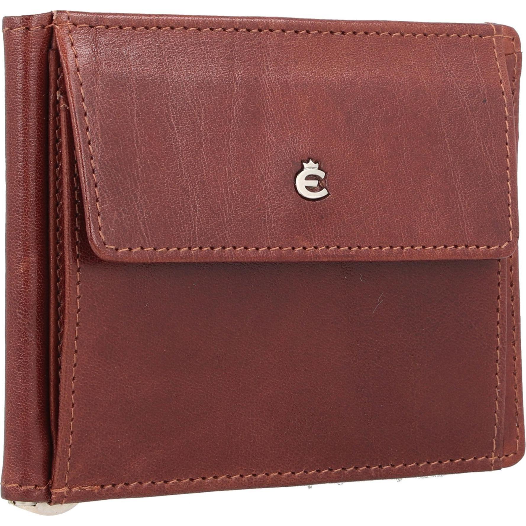 Thumbnail - Esquire, Herren, Portemonnaie, Toscana Geldbörse Leder 12 cm, Braun