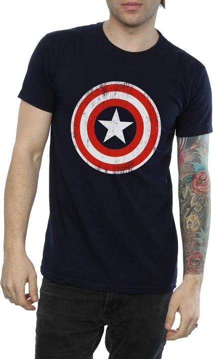 Produktbild Captain America Cracked Shield TShirt (XL)