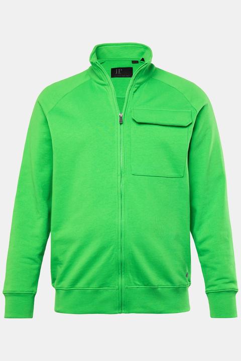 Produktbild JP1880 JP 1880 Sweatjacke, Waffelstruktur, Stehkragen (L)