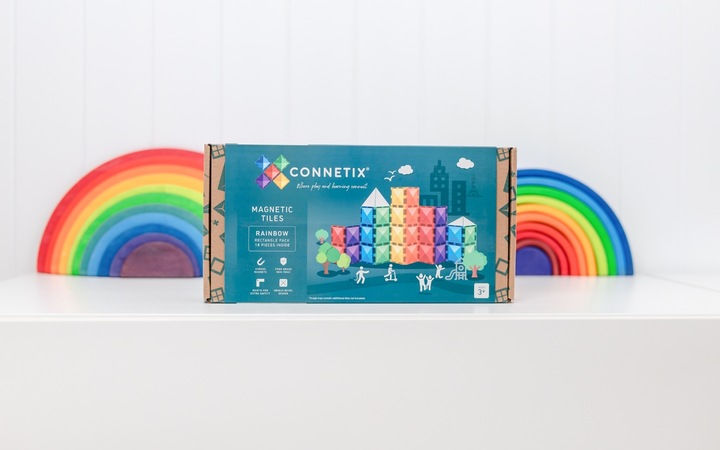 Actual product image Connetix Magnetic tiles