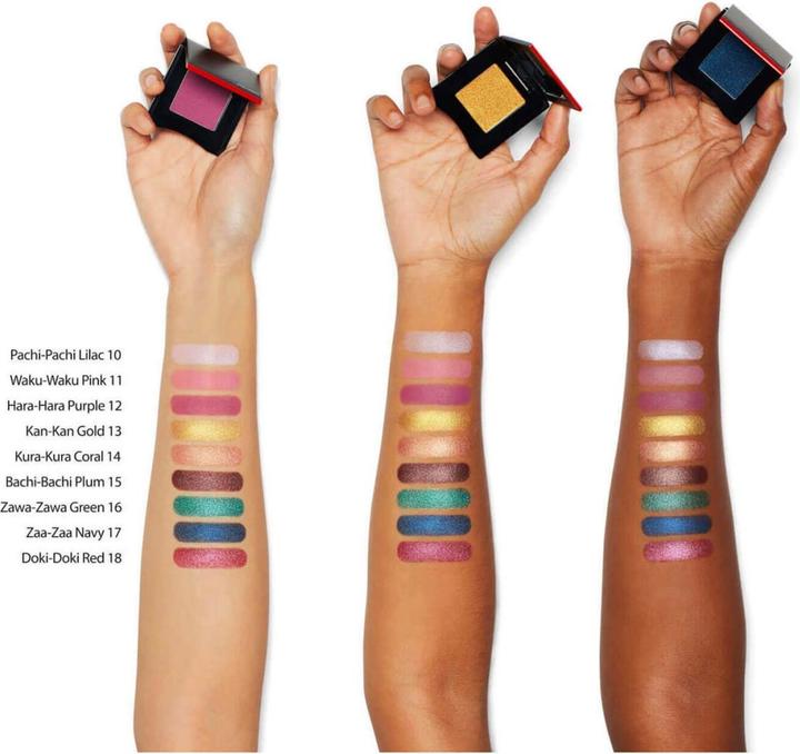 Actual product image Shiseido Powder Gel Eye Shadow (11 Waku-Waku Pink)