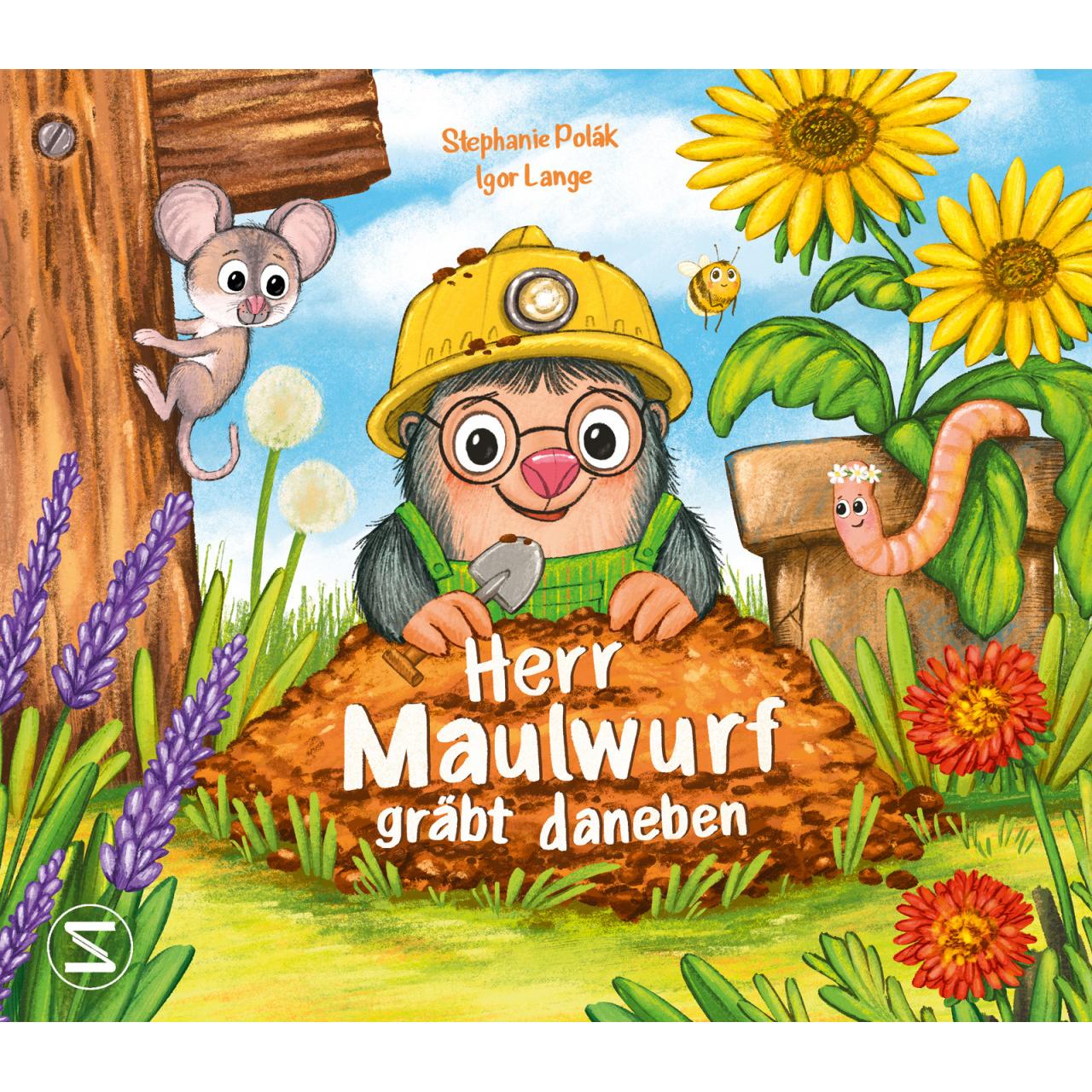 Thumbnail - Herr Maulwurf gräbt daneben, Kinderbücher von Stephanie Polák