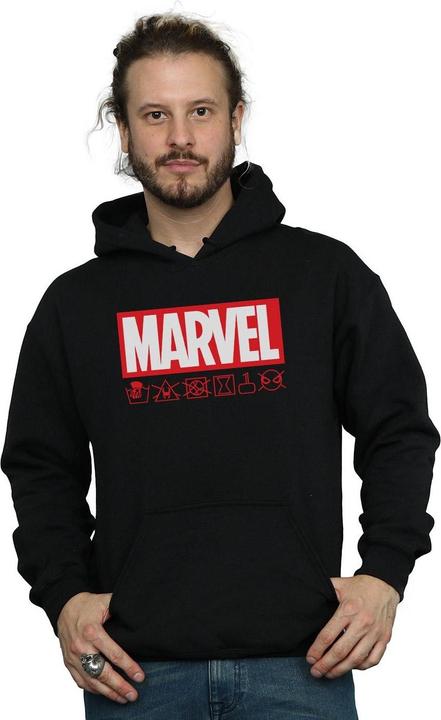 Actual product image Mens Logo Wash Care Hoodie (5XL)