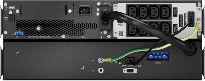 Produktbild APC SRTL1000RMXLI uninterruptible power supply (UPS) Double-conversion (Online) 1 kVA 8 AC outlet(s) (1000 VA, 900 W, Online-Doppelwandler USV)