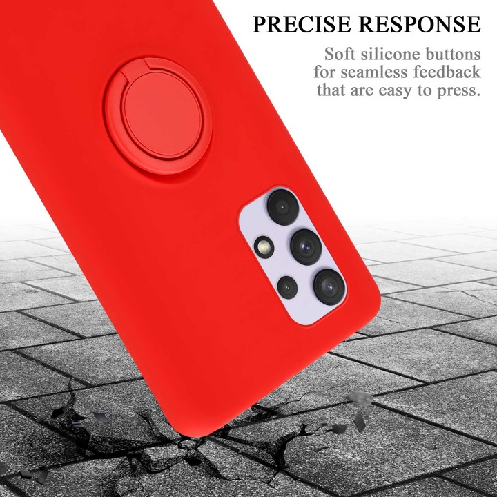 Actual product image Cadorabo TPU Liquid Ring Silicone Case Cover (Samsung Galaxy A33 5G)