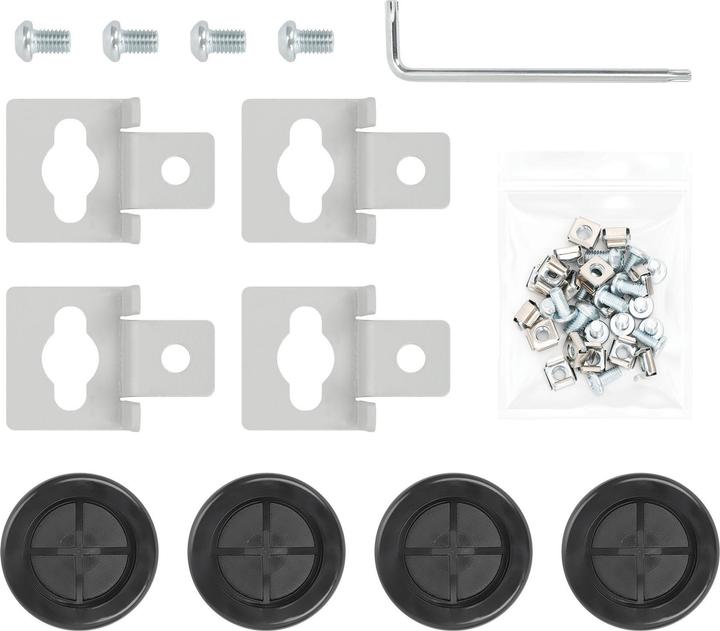 Actual product image Intellinet Industrial IP55 19" wall-mounted distributor with integrated fans, 9 U (9 RU, 19 inch rack)