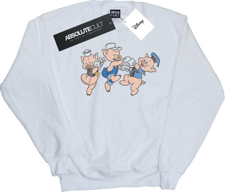 Produktbild Disney Three Little Pigs Having Fun Sweatshirt (XXL)