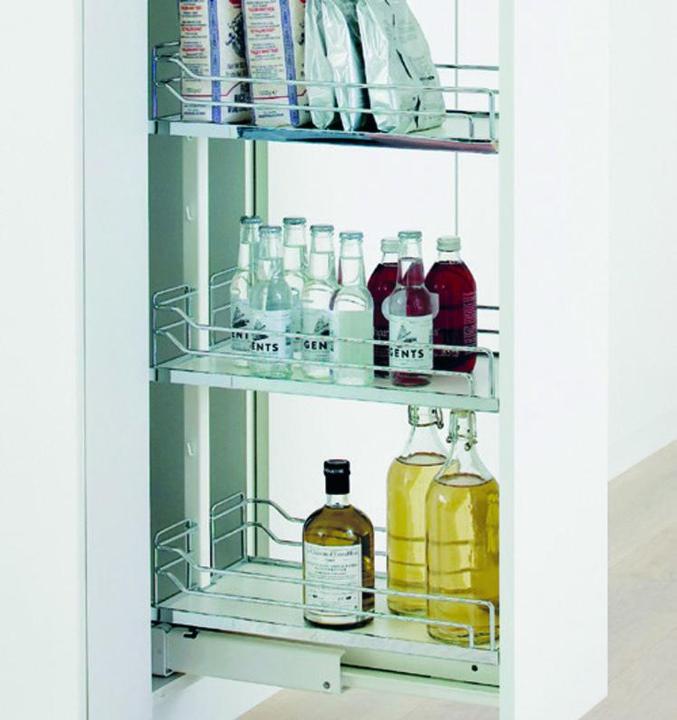 Actual product image Kesseböhmer Tall cabinet front full-extension set PEKA/ Standard