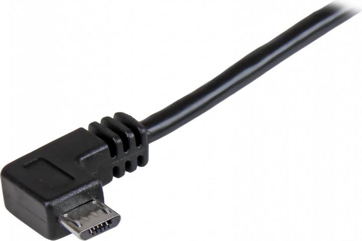 Produktbild StarTech 0.5m Angled Micro USB Cable (0.50 m, USB 2.0)