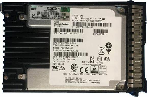 Actual product image HPE 872506-001 (800 GB, 2.5")