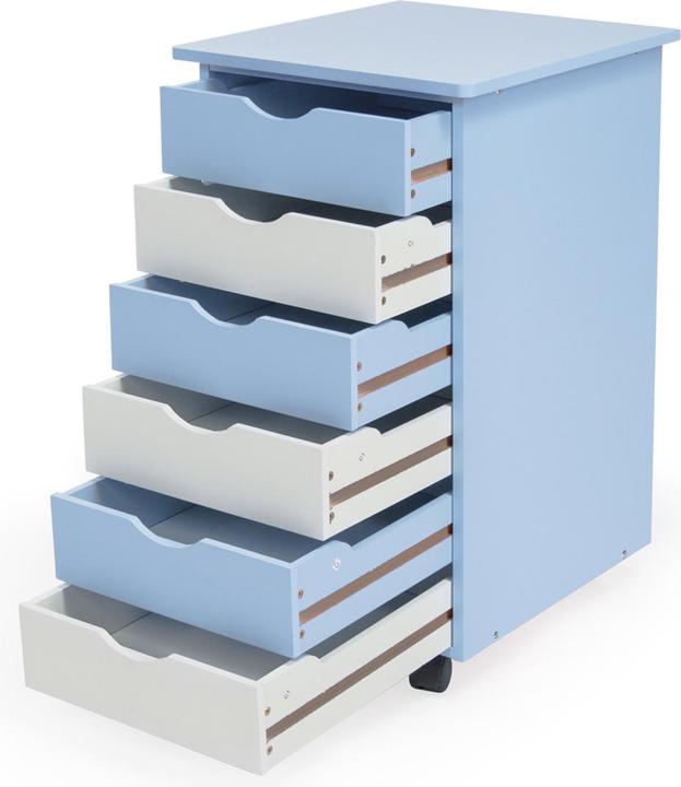 Produktbild tectake Rollcontainer (36 x 40 x 65 cm)