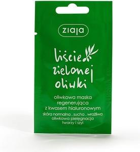 Actual product image Ziaja Green Olive Leaves Olive Regenerating Mask With Hyaluronic Acid 7Ml (7 ml)