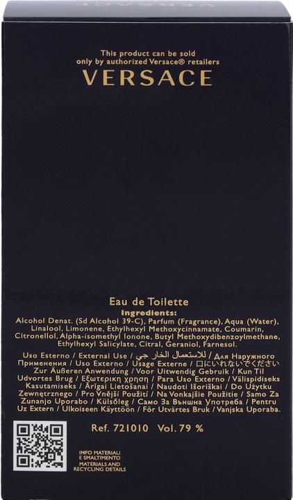 Image du produit Versace Bleu Dylan (Eau de toilette, 100 ml)