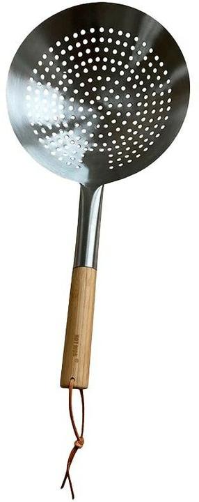 Hot Wok L 53 cm - Rustfrit stål/bamboo - Sølvfarvet/nature