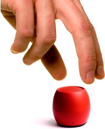 Image du produit Boompods Zero Haut-parleur Bluetooth® Mains libres, antichoc, étanche Rouge (5 h)
