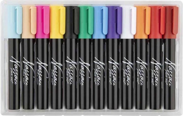 Produktbild Nassau - Window/chalk Markerset, 23x17x2.5cm, 12 Pcs (AR0166/GE) (12x)
