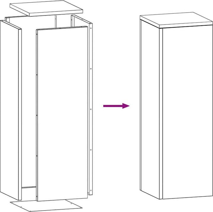 Produktbild vidaXL Pflanzenständer