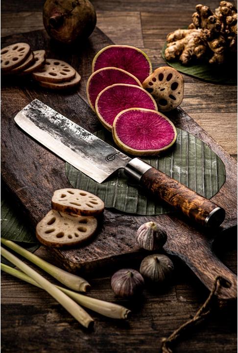 Actual product image Forged Paring knife, 17.5 cm, Brown (17.50 cm)