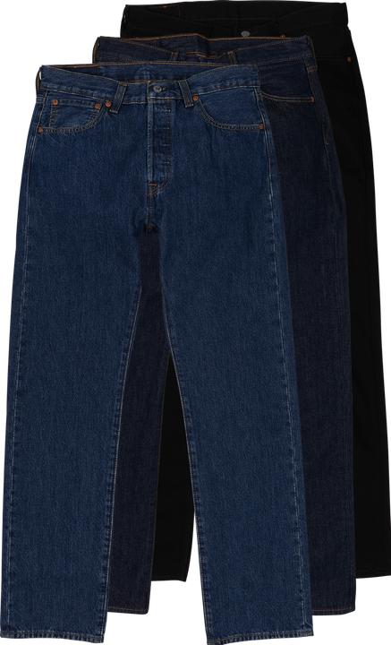 Produktbild Levis 501 Jeans Straight Fit stone/black/rinse Trio (34)