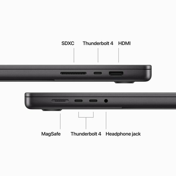 Produktbild Apple MacBook Pro - Late 2023 (16", M3 Pro, 36 GB, 1000 GB, CH)