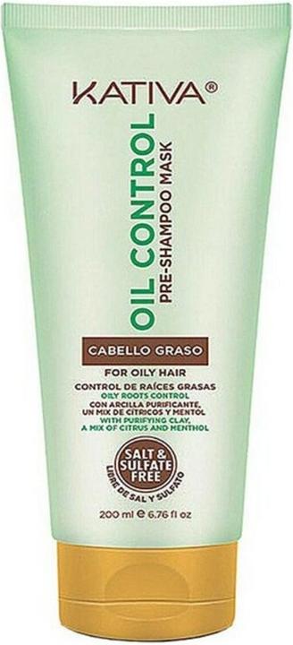 Kativa Oil Control Shampoo Multicoloured 200ml (200 ml, Flüssiges Shampoo)