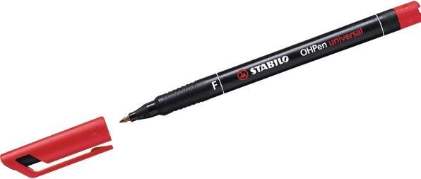 Produktbild STABILO OHPen universal Folienstift permanent (Rot, 0.70 mm, 1 x)