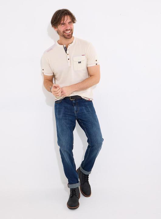 Produktbild Joe Browns Pique Aztec Chest Pocket Henley (S)