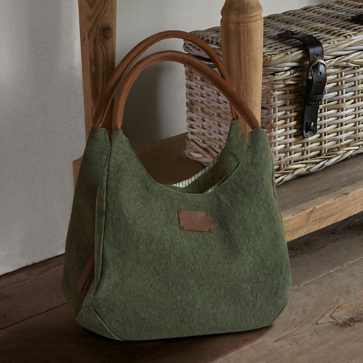 Image du produit Loberon Sac Lucie vert/marron