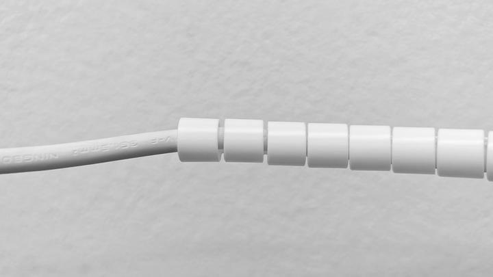 Image du produit Steffen SET FAST COVER Gaine de protection de câble type 24mm blanche (Gaines pour câbles, 200 cm)