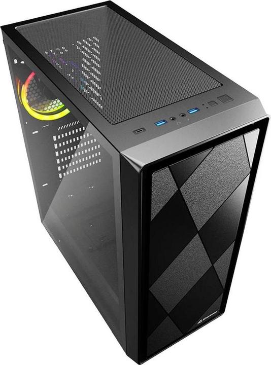 Produktbild Sharkoon VS8 Black RGB ATX (ATX, mATX, Mini-ITX)