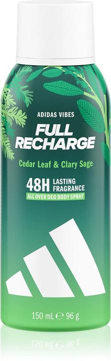 Adidas Vibes Full Recharge Deodorant (Spray, 150 ml)