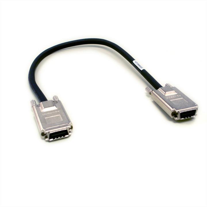 Actual product image D-Link DEM-CB50: CX4 stack cable, 0.5m (S/FTP, CAT7, 0.50 m)