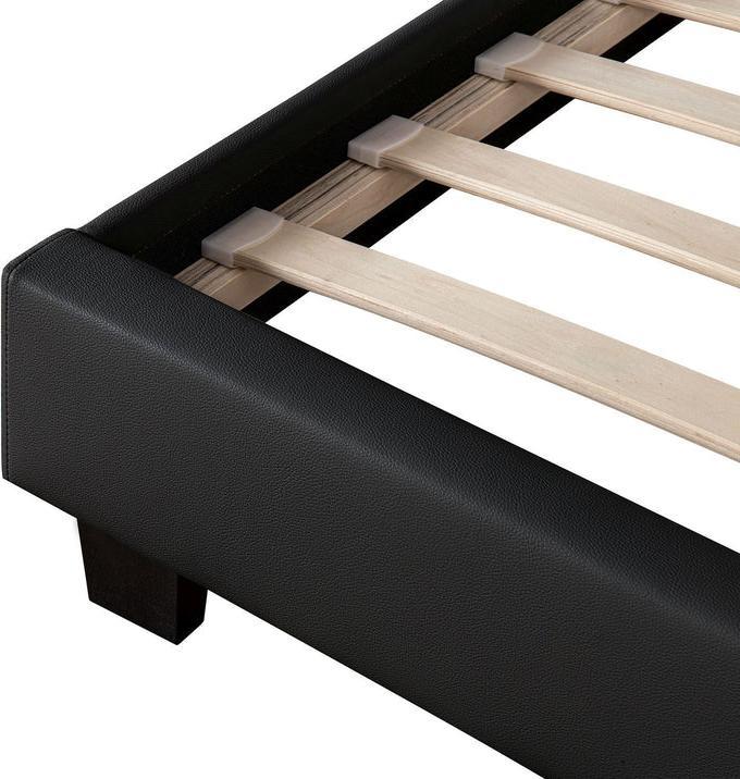 Actual product image Juskys LED upholstered bed Paris (160 x 200 cm)